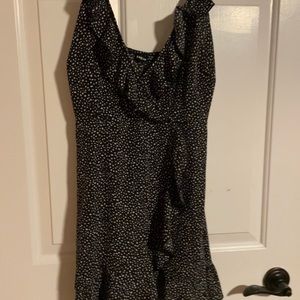 Black and white dress